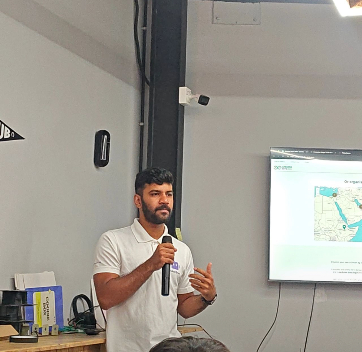 Salman at Arduino Day 2025